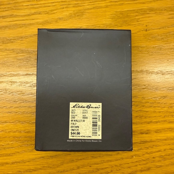 Eddie Bauer Leather Bifold Wallet - Picture 3 of 5